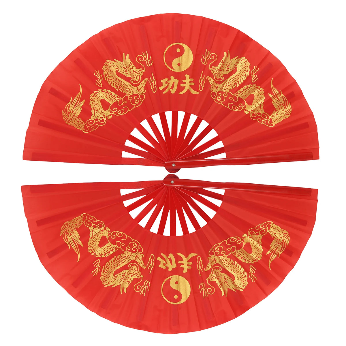 Tai Chi Performance Fans, Left-and-Right Pair
