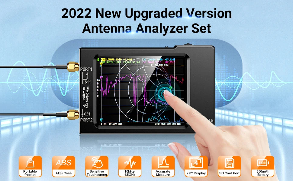 NanoVNA-H/H4 Vector Network Analyzer