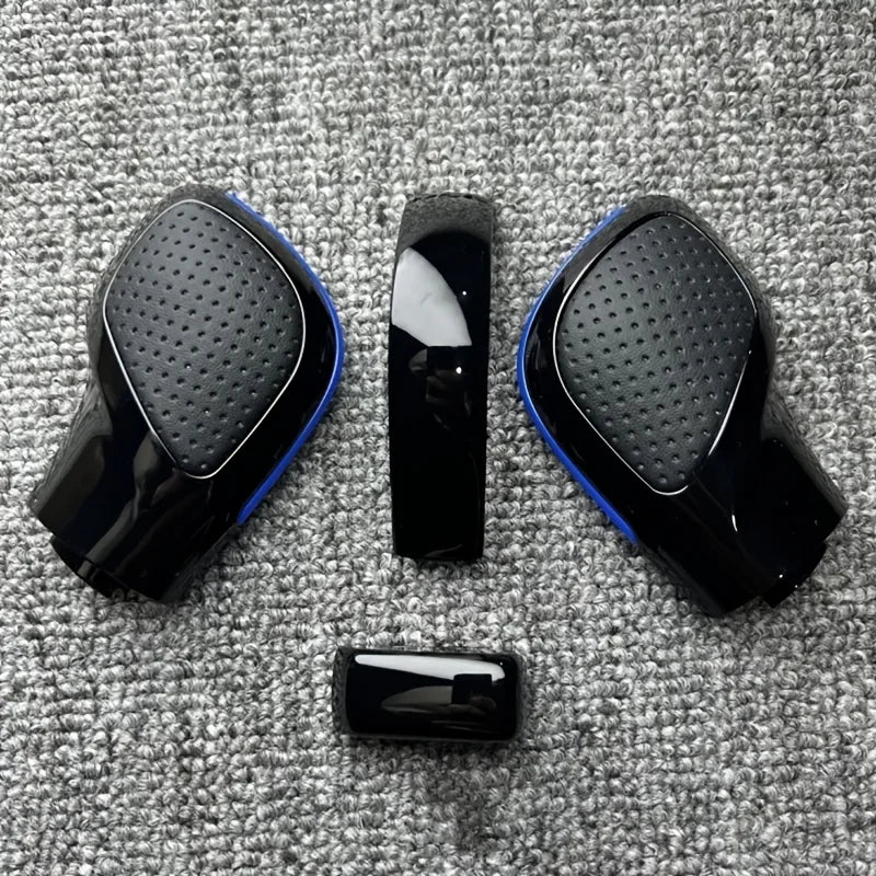 Shift Knob Gear Side Cover Emblem for VW Golf 6 7 R GTI Passat B7 B8 CC R20 Jetta MK6 GLI