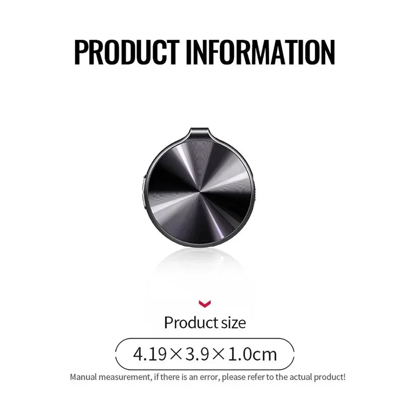 64GB Mini Voice Recorder 4GB 8GB 16GB HD Noise Reduction Audio Record Activated Portable Dictaphone Support OTG MP3 Player