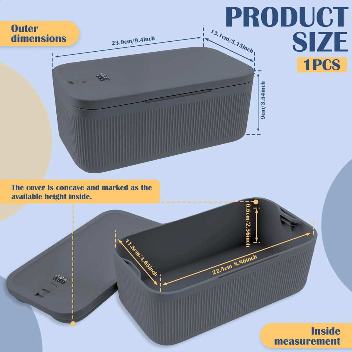 Small Lockable Storage Container