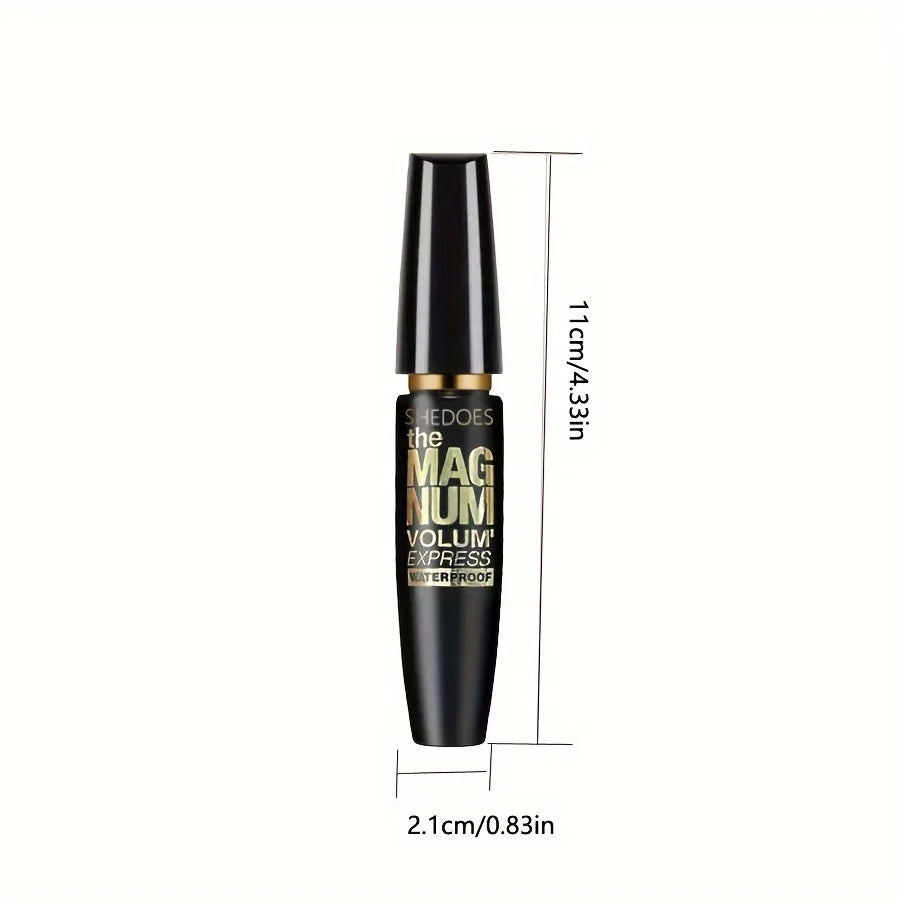 4D Black Mascara Thickening, Lengthening, Curling, Waterproof Liquid Fiber Mascara