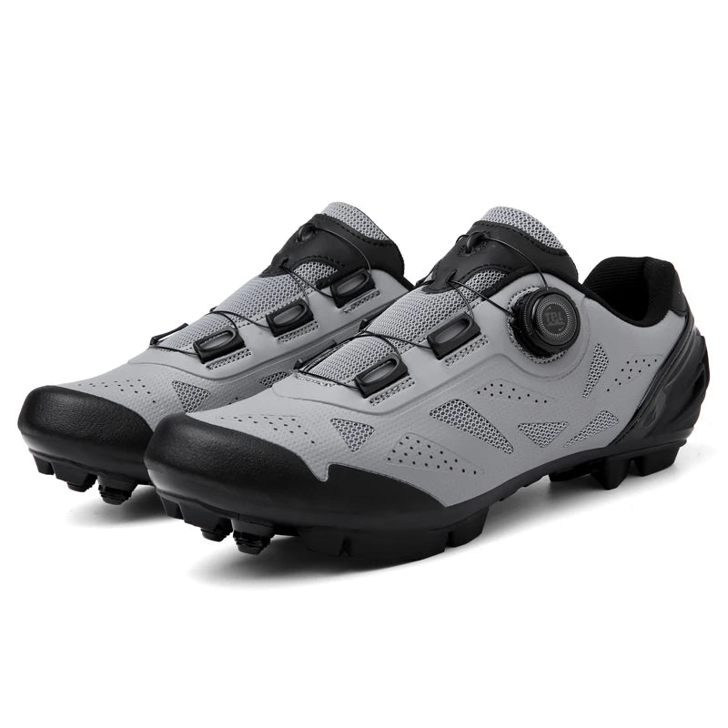 Chaussures de VTT respirantes à lacets pour cyclisme