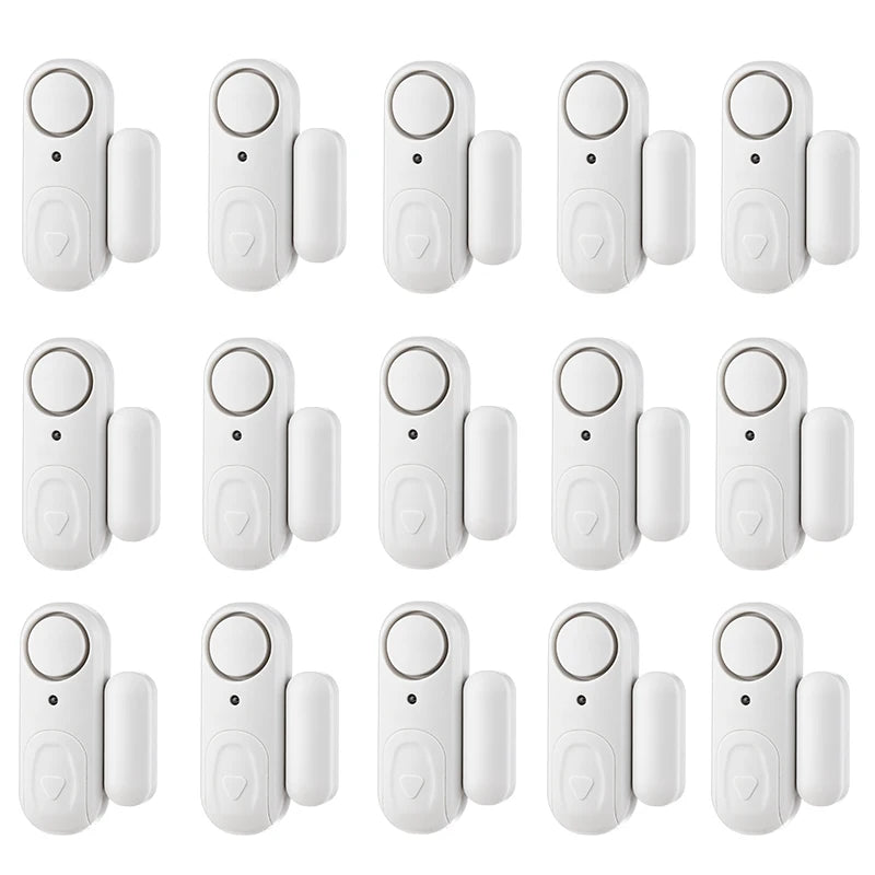 KERUI Door Window Magnets Sensor Detector with Battery 100dB Door Sensor Wireless Security Alarm for Home Working Independently