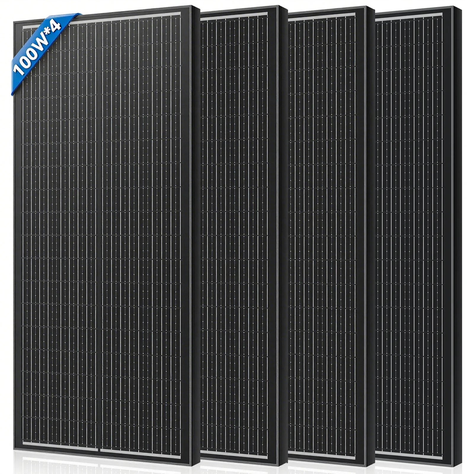 400W 200W 100W N-Type 18BB Monocrystalline Solar Panel