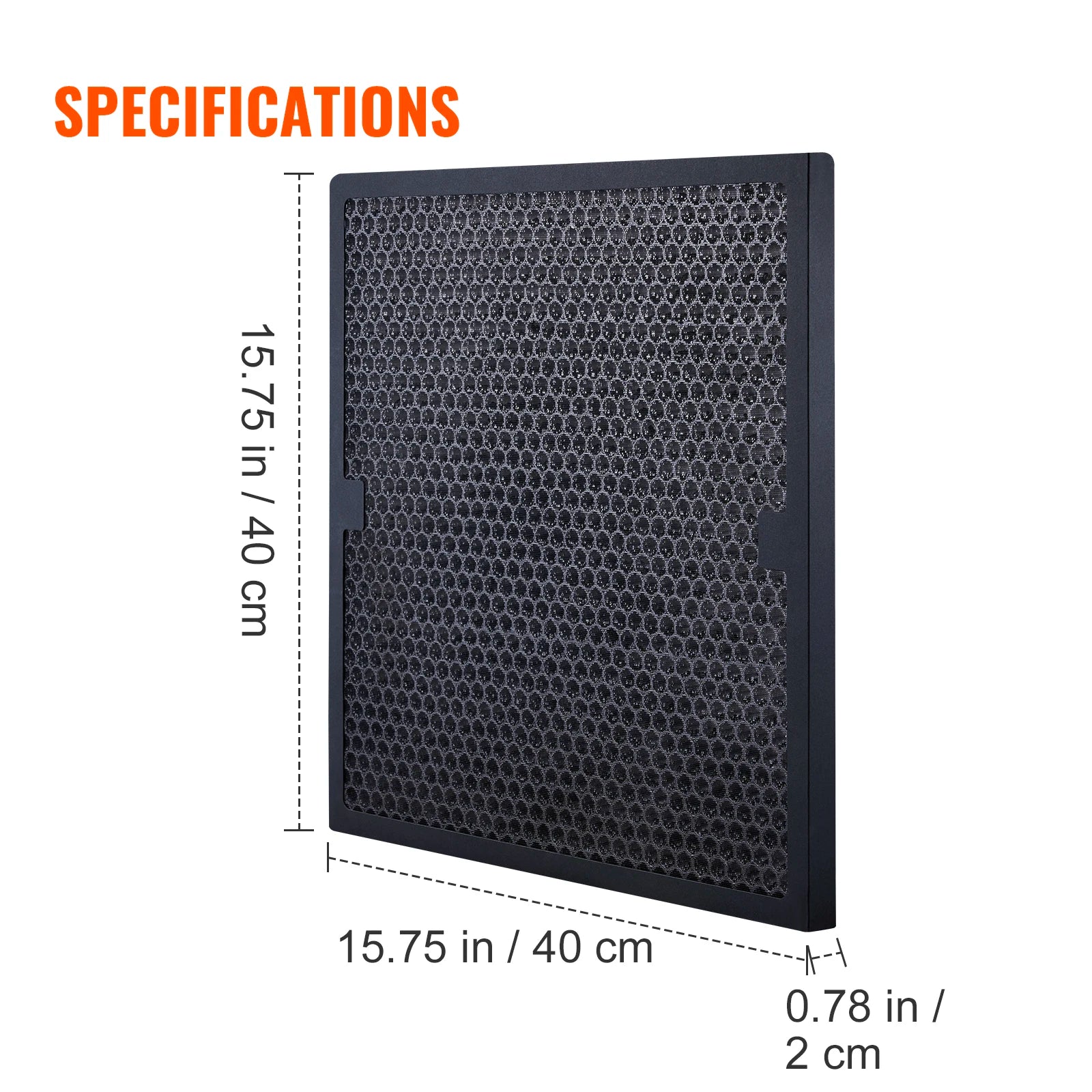 SucceBuy Aktivt Kolfilter 3-Pack 16tumx19tum Hög Effektiva Steg 2 Filter Utrustning för Vattenskaderestaurering