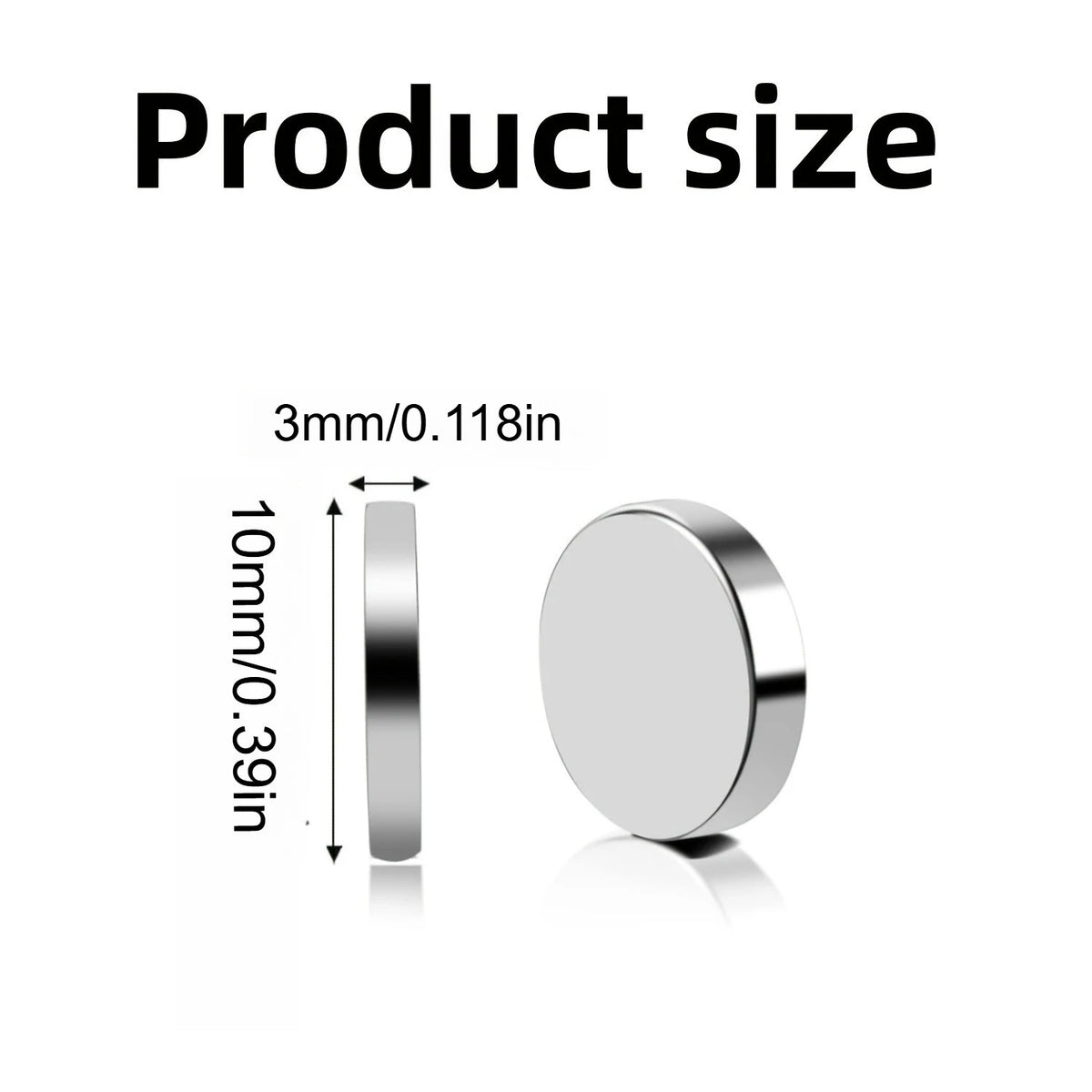 10x1/10x2/10x3 mm-20/50/100 ks kruhové magnety do chladničky, široko používané v kanceláriách, DIY, tabuľová doska, kuchynské náradie, skladovanie, nechty, umenie