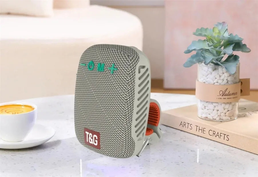 Outdoor Bicycle TG392 Portable Bluetooth Speaker TWS Wireless Mini Bass FM Radio Soundbar Boombox Riding Music Play Loudspeaker