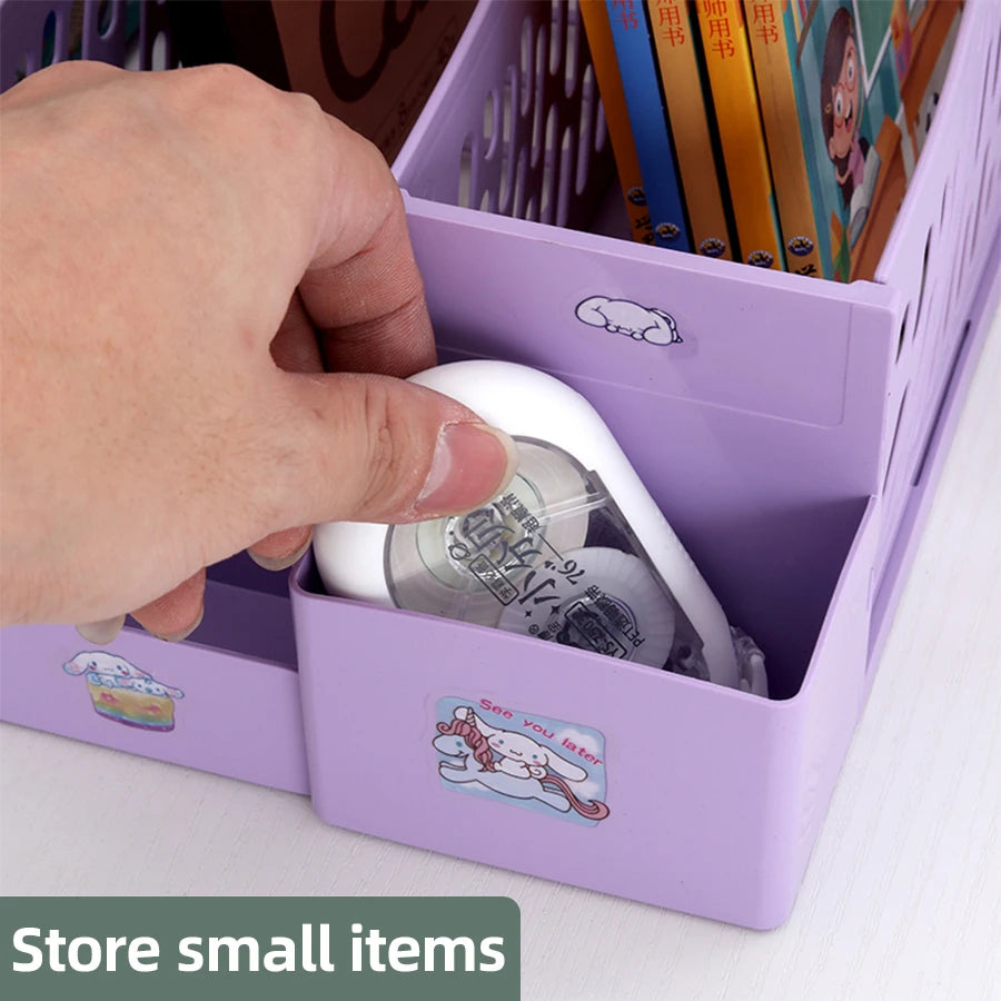 Four-Section Desktop File and Document Organiser