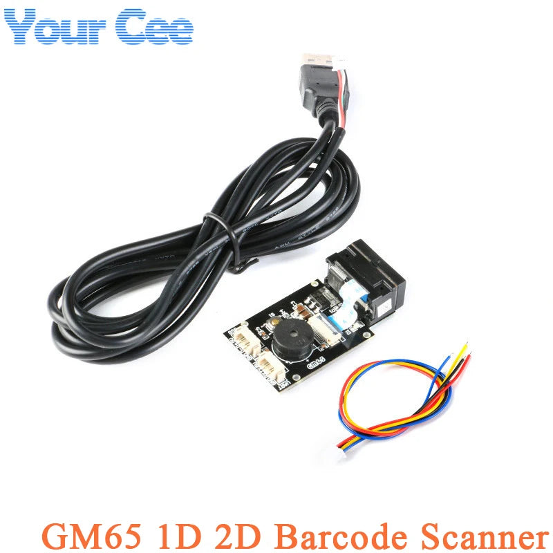 Modulo scanner di codici a barre GM65 - opzioni dei componenti