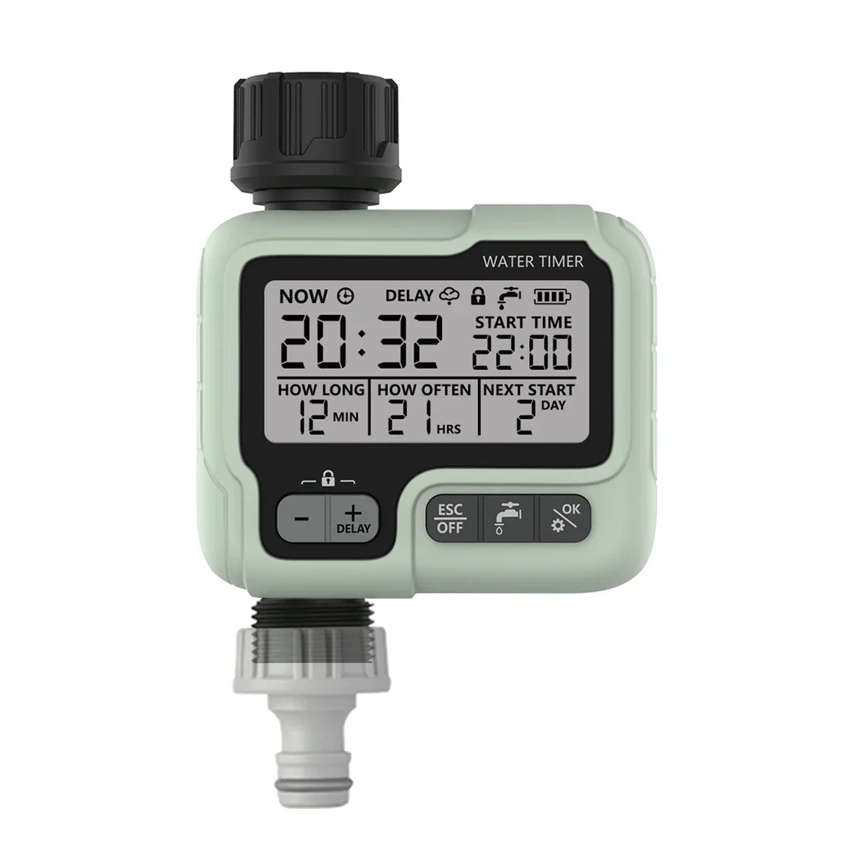 HCT-322 digitaalinen puutarhan kasteluajastin