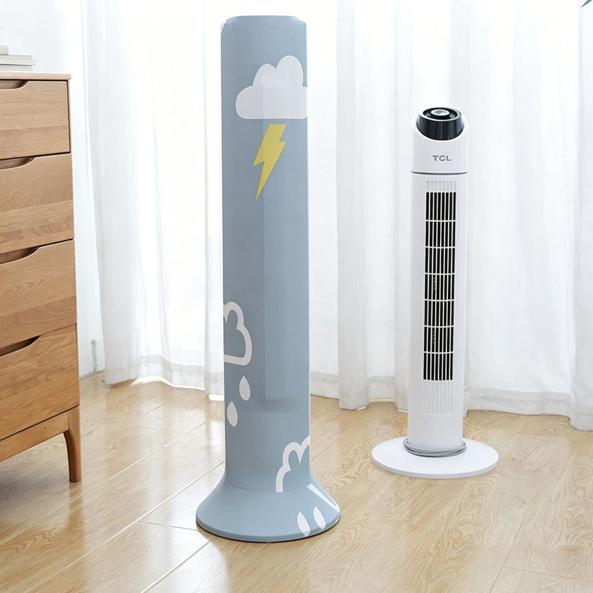 Housse anti-poussière pour ventilateur tour - Options de taille