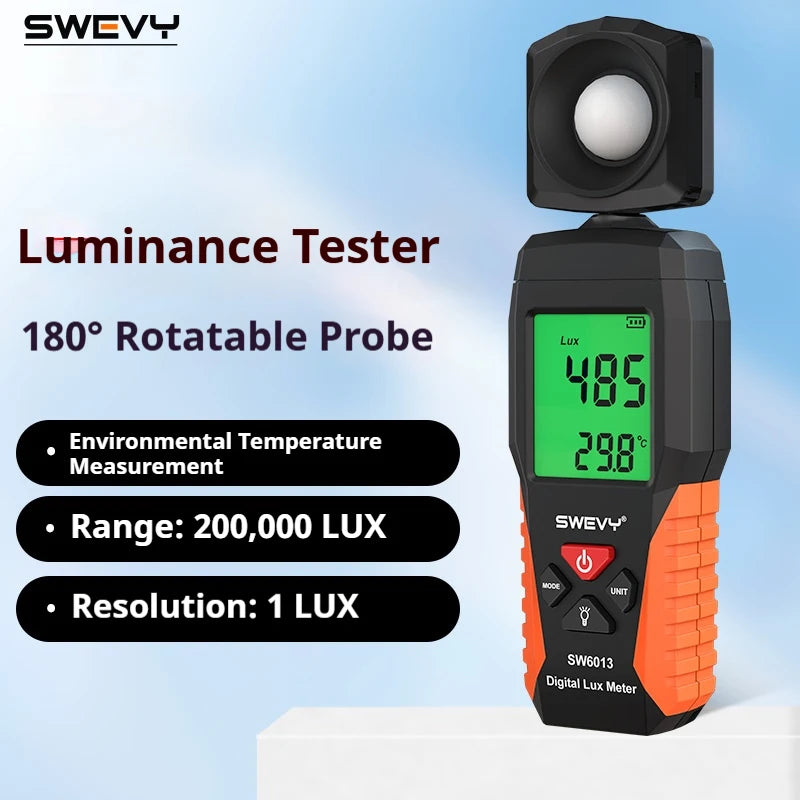 SW6013 Digitale lux- en voetkandelaarmeter