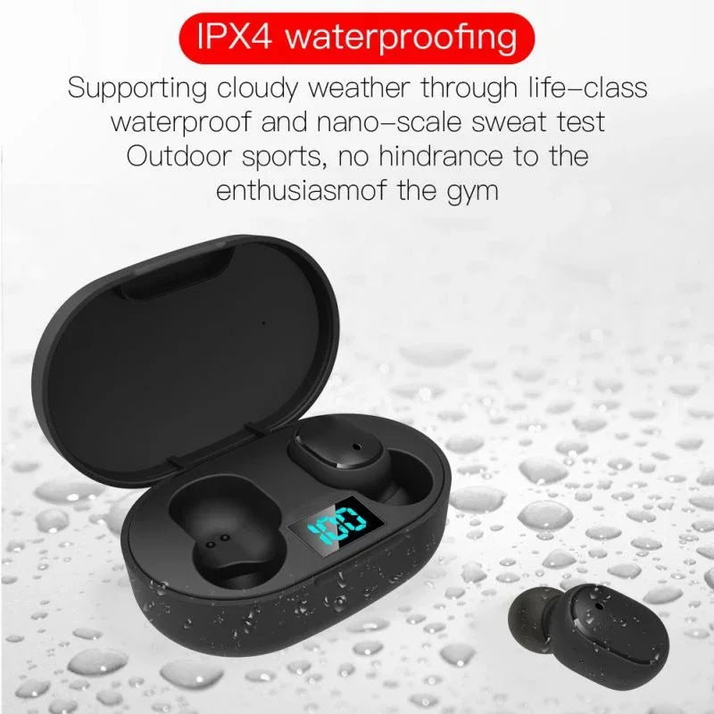 E6S Wireless Earbuds with Charging Case