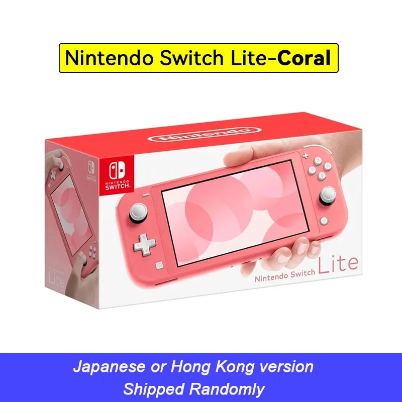 Nintendo Switch Lite Korallenfarbene Handheld-Spielkonsole