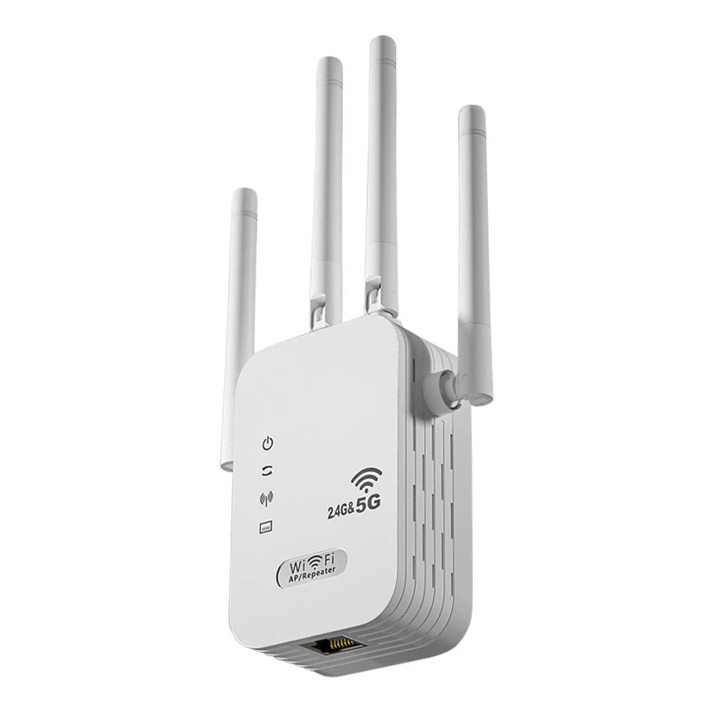 Kétsávos WiFi jelerősítő 1200 Mbps sebességgel WPS funkcióval