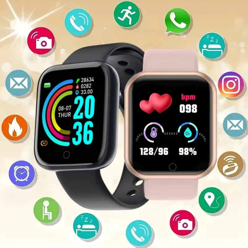 1.3-Inch Activity Watch with Fitpro App Support