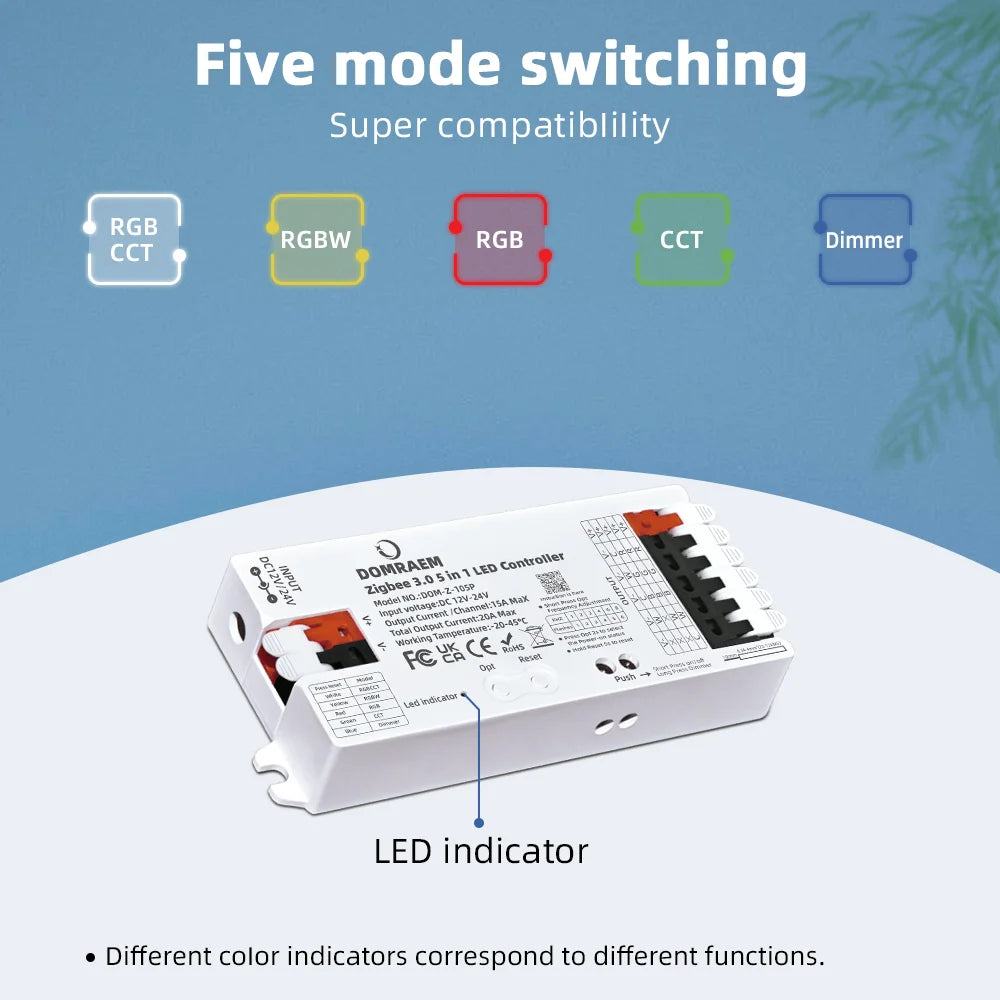 Zigbee 3.0 PWM-LED-nauhuri