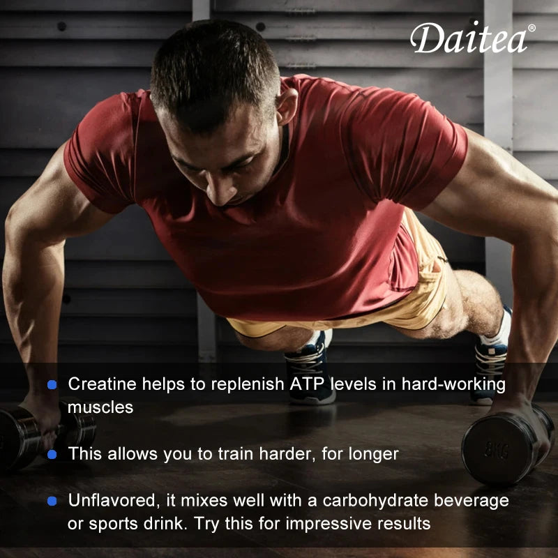 Creatine Monohydrate Supplement Capsules