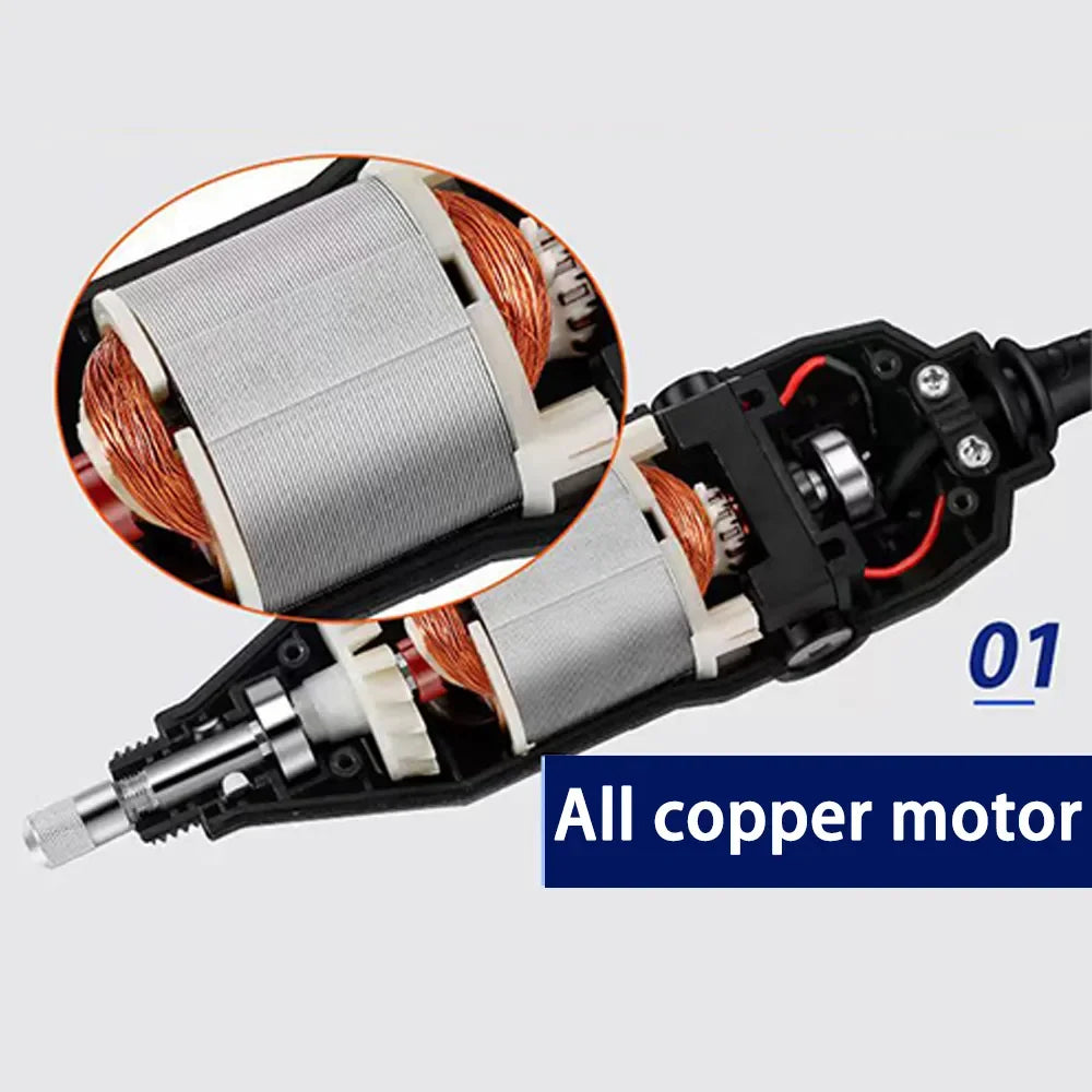 JANGKLIFE 110V 220V Power Tools Electric Mini Drill Die Grinder Engraver Polisher with Rotary Tools Set Kit For 3000 4000