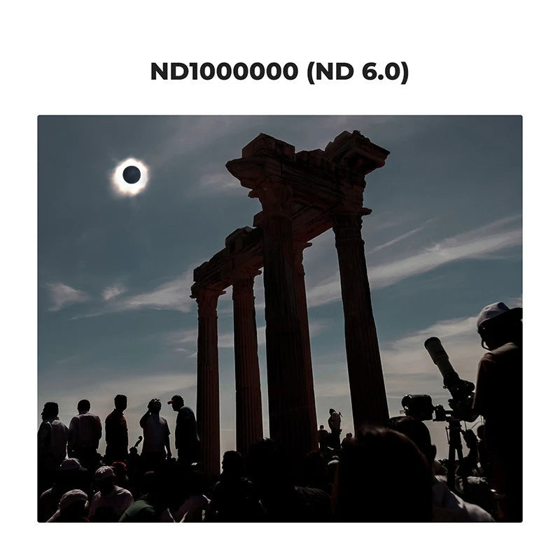 ND1000000 Camera Lens Filter - Thread Options