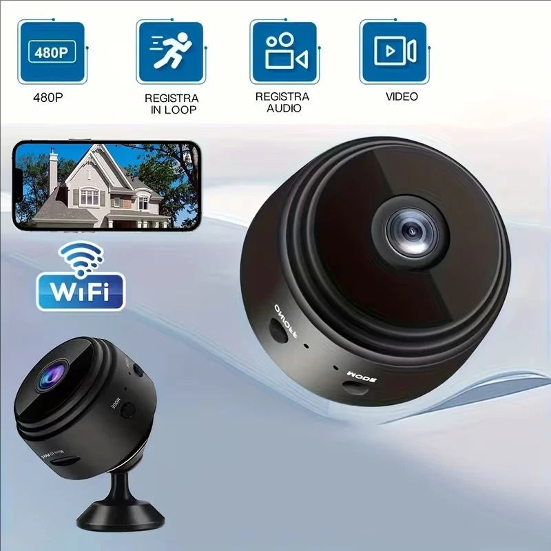 Wireless Indoor Surveillance Camera with HD Audio