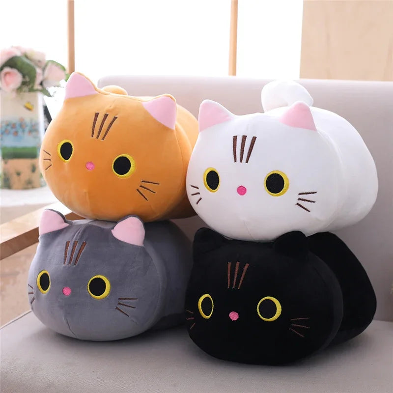 20cm Cute Soft Cat Plush Pillow Sofa Cushion