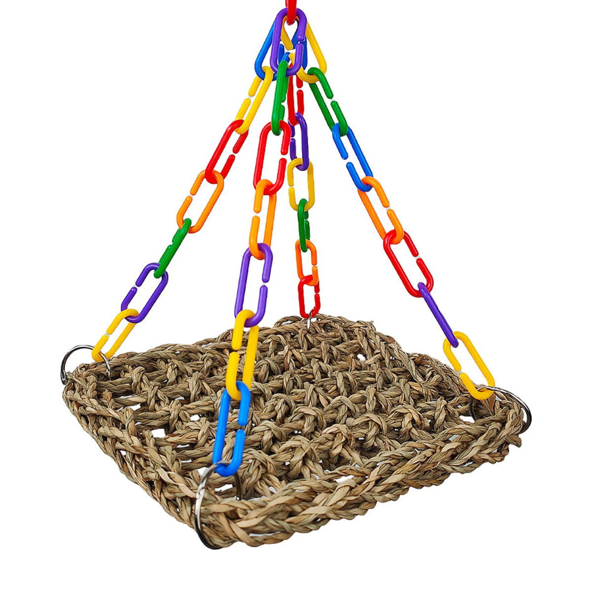 منصة تأرجح طائر منسوجة