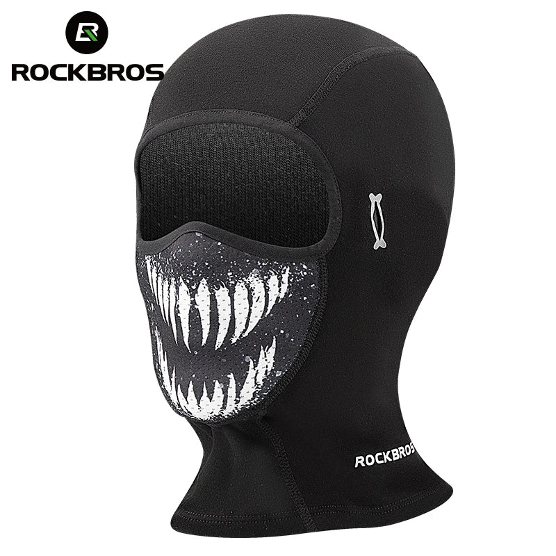 Breathable Ice Silk Motorcycle Face Mask with Eye Holes