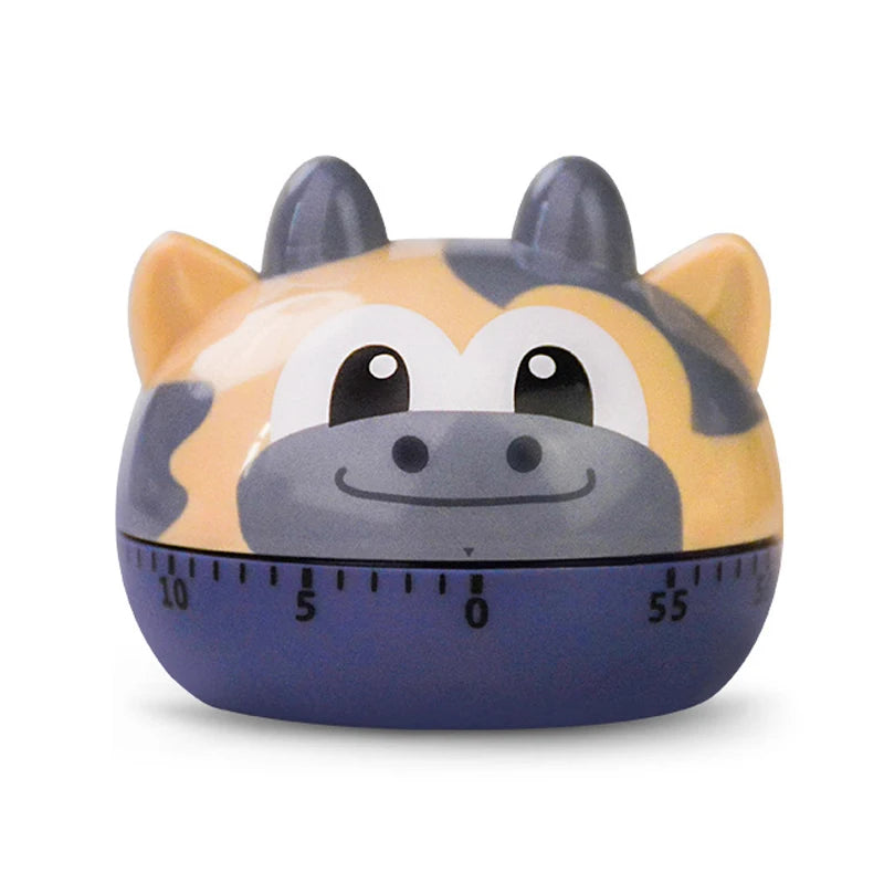 Cartoon Mechanical Kitchen Timer, 55 Minutes