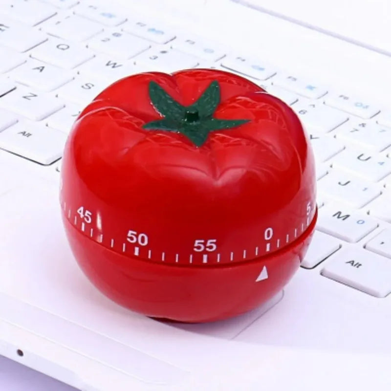 Wind-Up Kitchen Timer in Two Sizes, No Batteries Needed