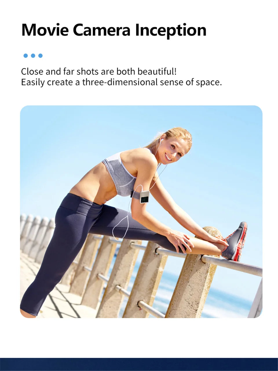 Mobile Video Stabilizer Bluetooth Selfie Stick Tripod