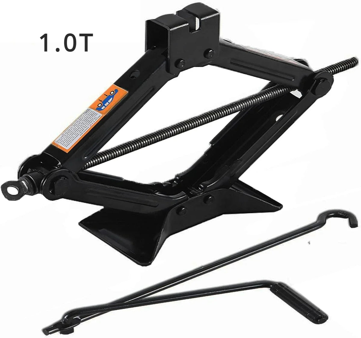 Portable Scissor Jack, 0.8 t, 1 t or 2 t Options