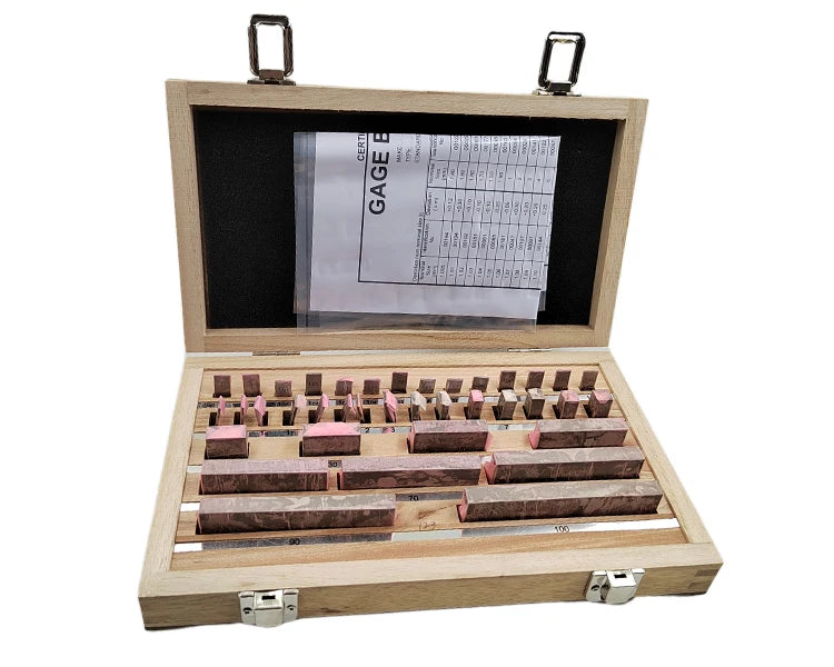 32-Piece Steel Gauge Block Set - Grade Options