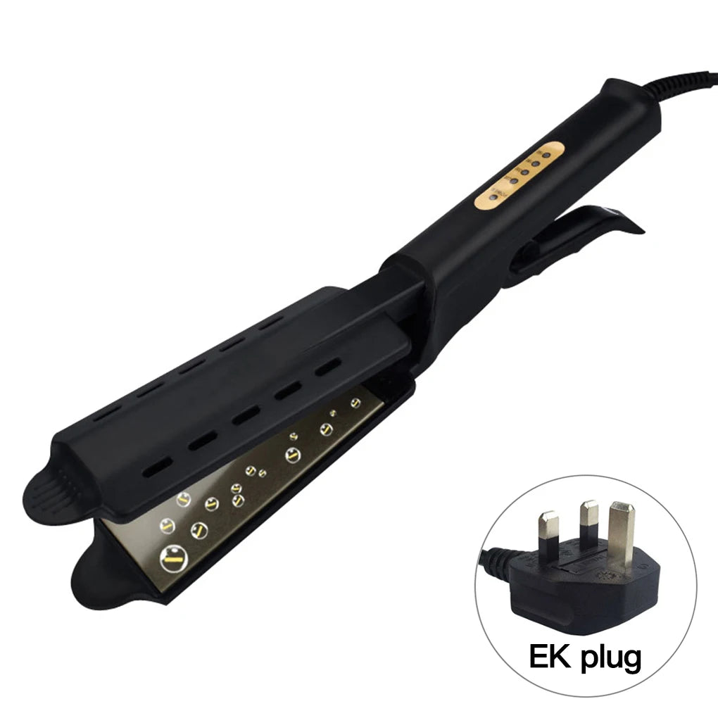 Ceramic Tourmaline Ionic Hair Straightener with Adjustable Heat