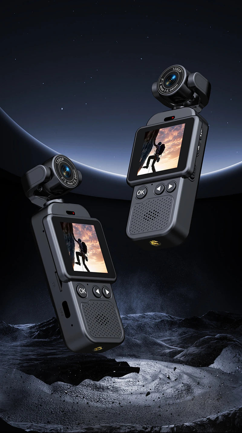 360° Handheld Chest Mount Action Camera 1080P WiFi
