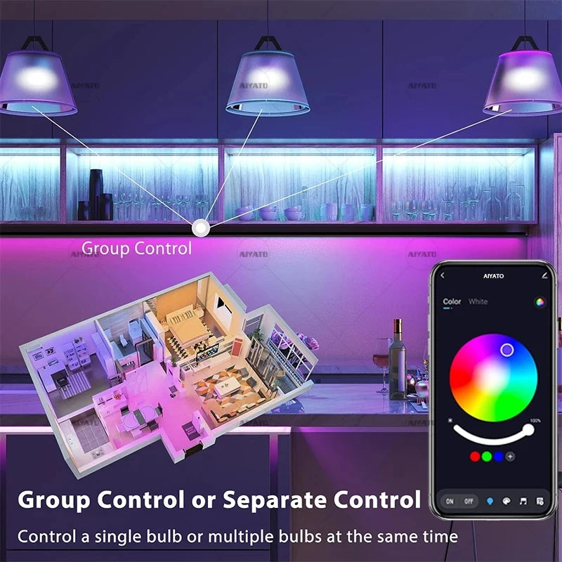 Bluetooth Smart Colour Bulb - Base Options
