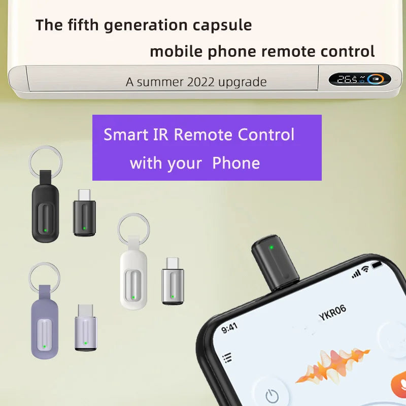Mini Smartphone Infrared Remote Control Adapter