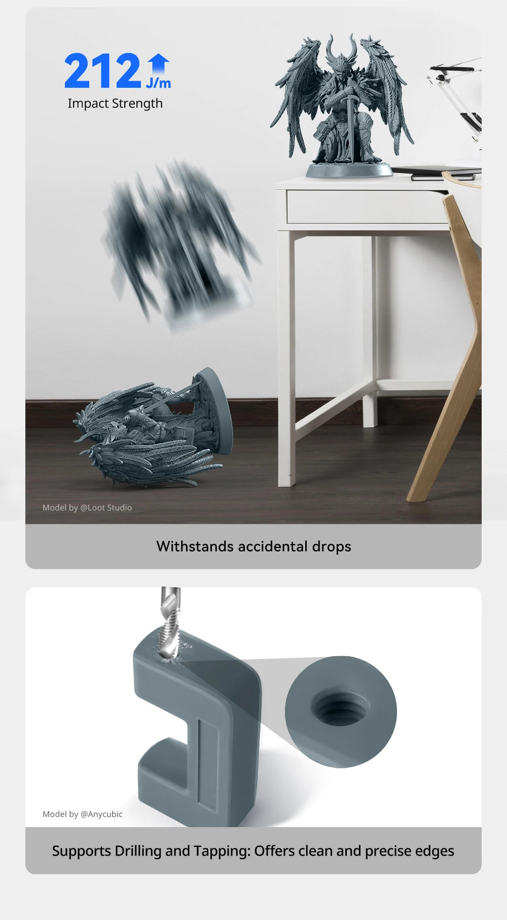 Anycubic ABS-Like Resin Pro 2 UV 405nm Resin