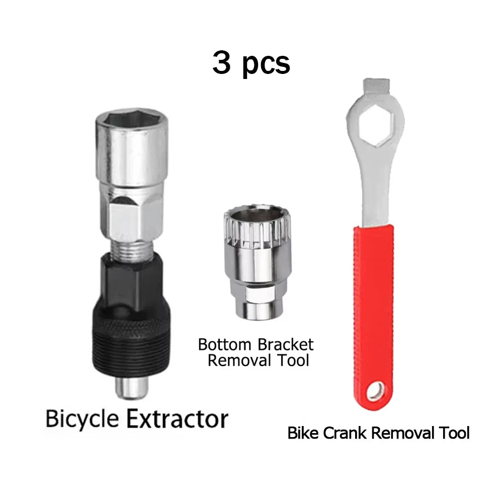 Bicycle Crank and Bottom-Bracket Tool Kit - Options