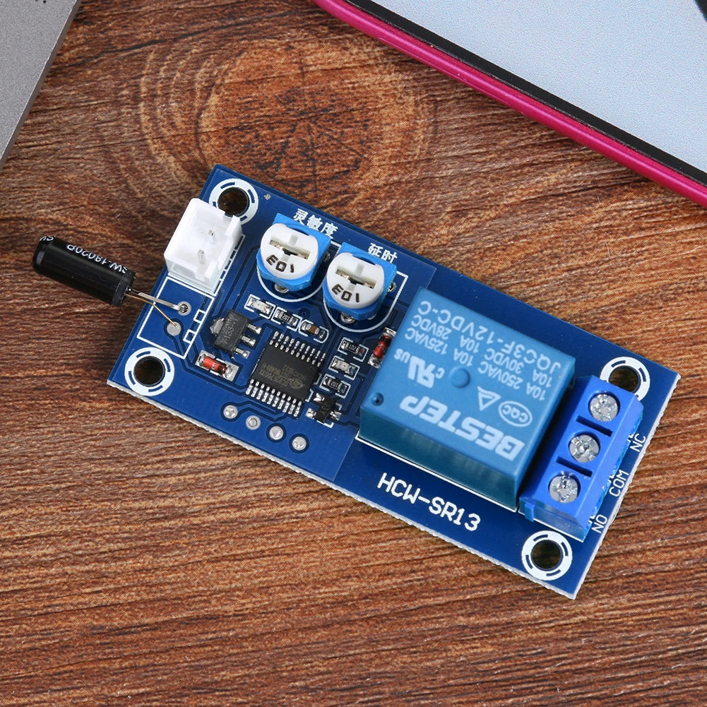 Adjustable Vibration Sensor Relay Module