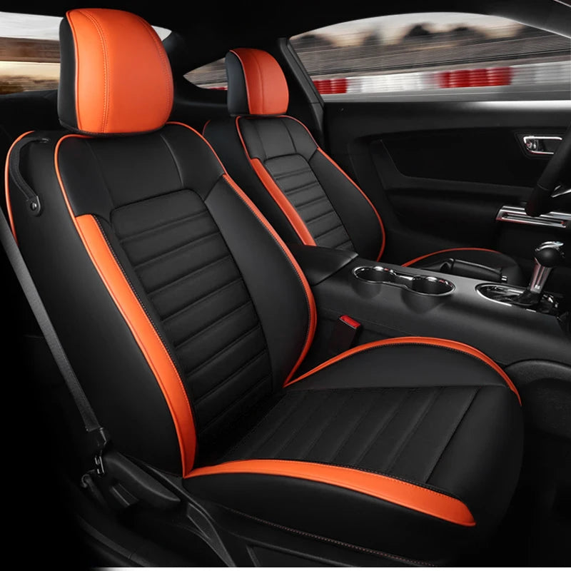 Індивідуальні чохли на сидіння автомобіля Mustang повний комплект