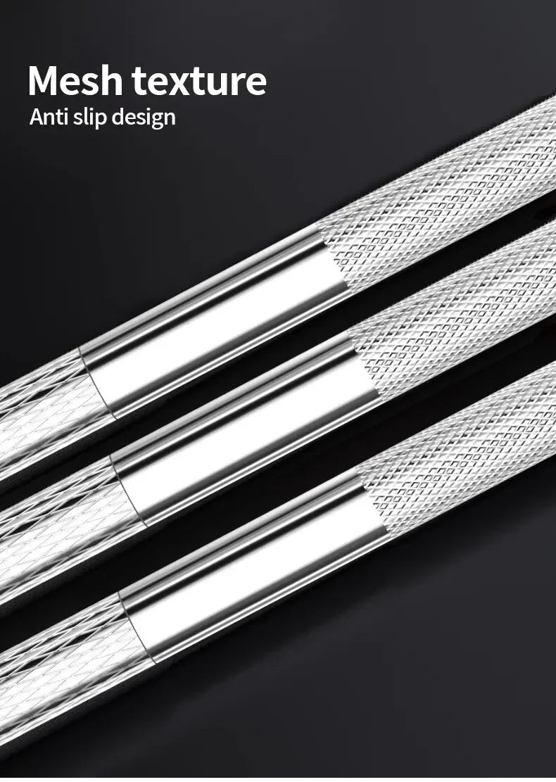 13Pcs Metal Carving Knife Pen Style Art Seal Cutting Manual Combination Paper Cuttings Non-Slip Gadget DIY Precision Repair Tool