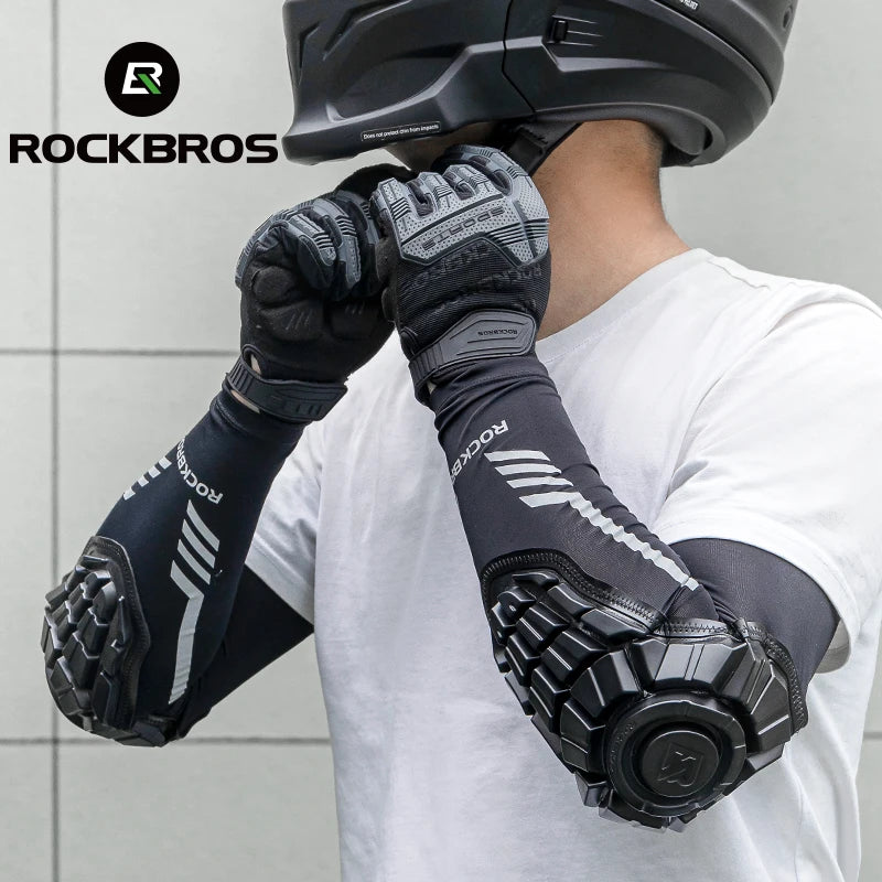 Motorcycle Elbow Pads with Hard Protection for Adult Riders