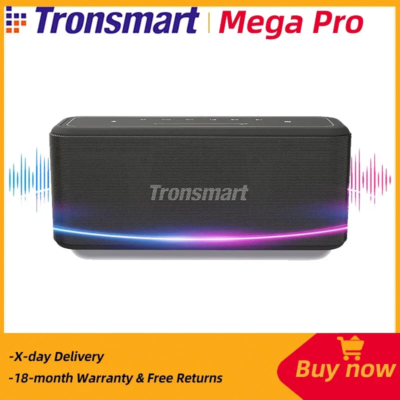 Tronsmart Mega Pro Speaker 60W Bluetooth Portable Speaker