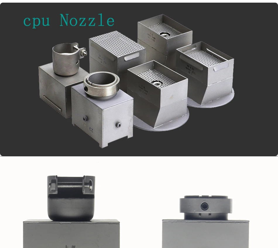 BGA bottom or Upper part Hot Air Nozzle For Honton Zhuomao SCOTLE-IR360 SCOTLE-HR6000 SCOTLE-HR460 SCOTLE-HR460C Station
