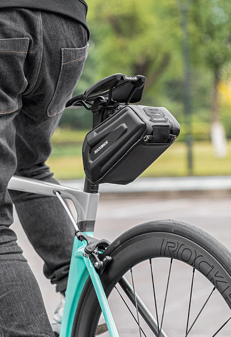 1.7L Waterproof Bicycle Rear Seat Bag
