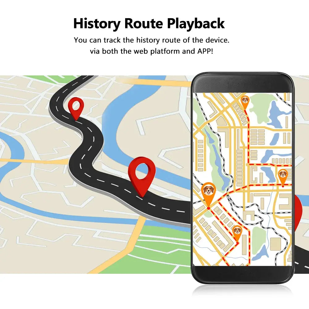 New Real 4G Pet GPS Tracker TK911Pro Realtime Tracking Dog Animal Finder TKSTAR LTE GSM GPS Locator Crawler Geo-fence Free APP Spy-shop.com