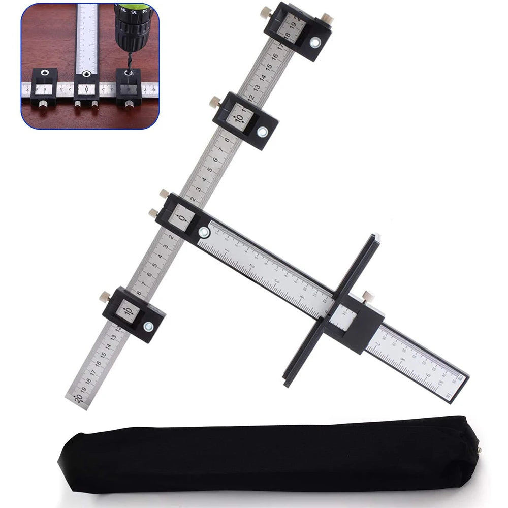 Adjustable Cabinet Handle Drilling Guide