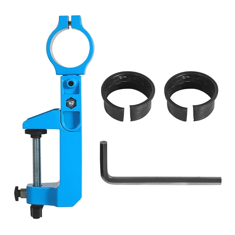 Rotating Bench Clamp Drill Holder with Inserts